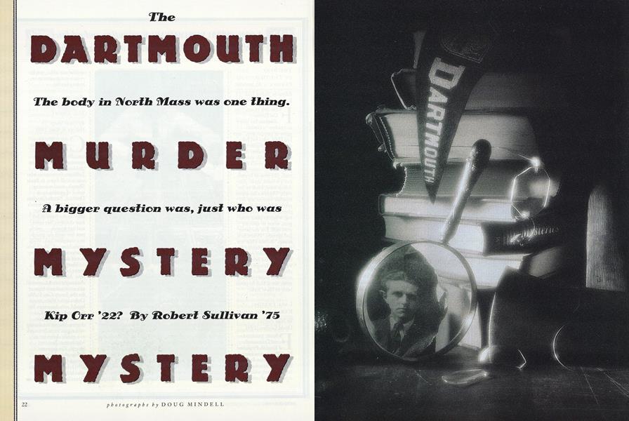 The Dartmouth Murder Mystery Mystery