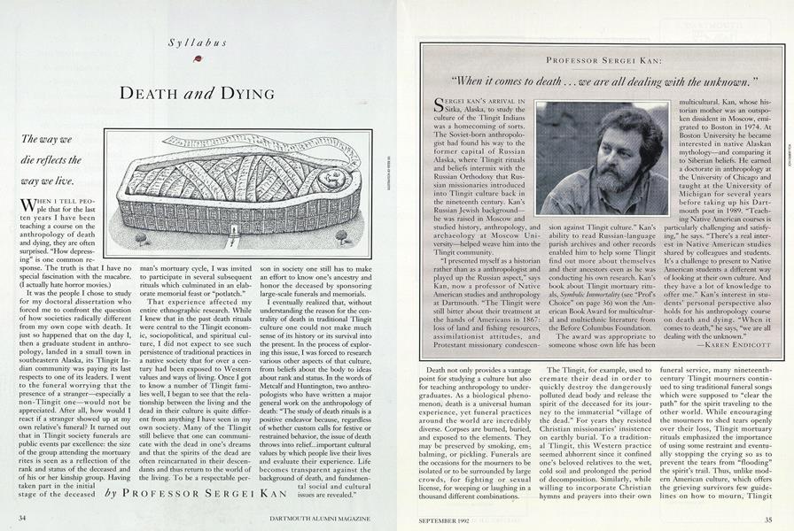 DEATH and DYING