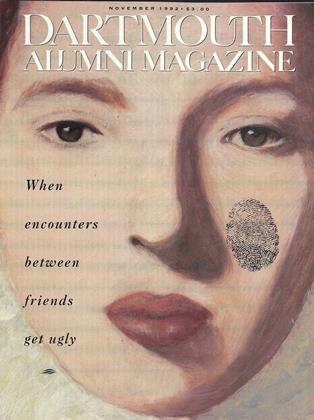 NOVEMBER 1992 | Dartmouth Alumni Magazine