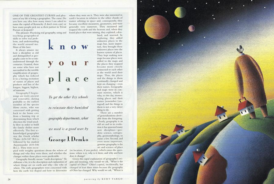 Know Your Place