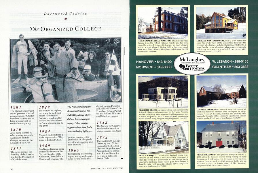 The Organized College