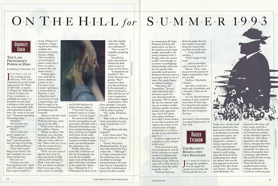 The Review's Bedfellows Get Stranger
