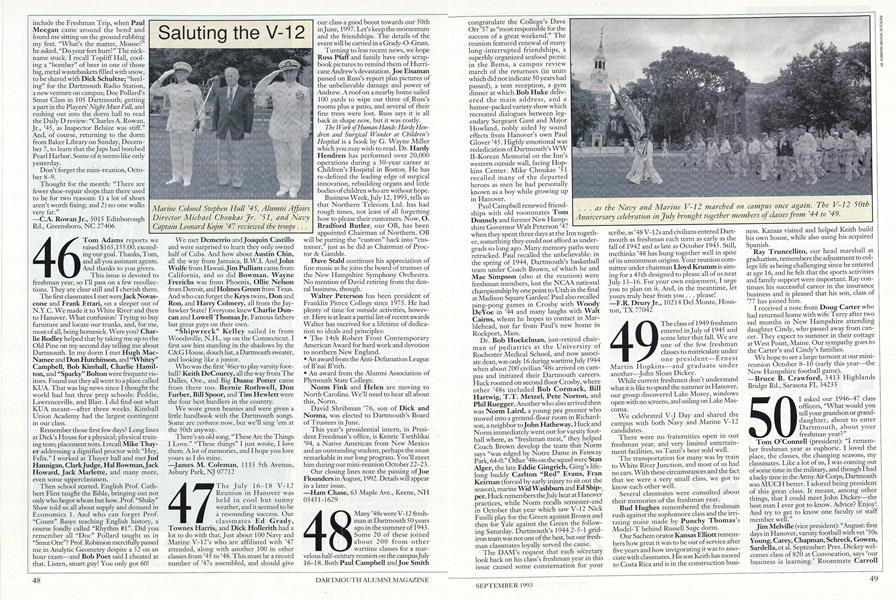 Saluting the V-12