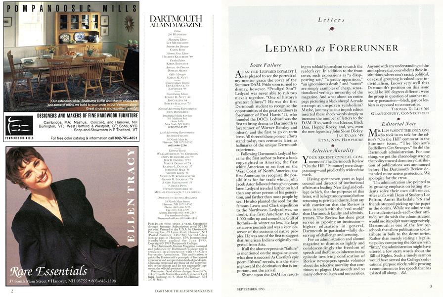 Ledyard as Forerunner
