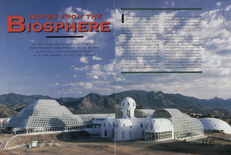 Notes from the Biosphere