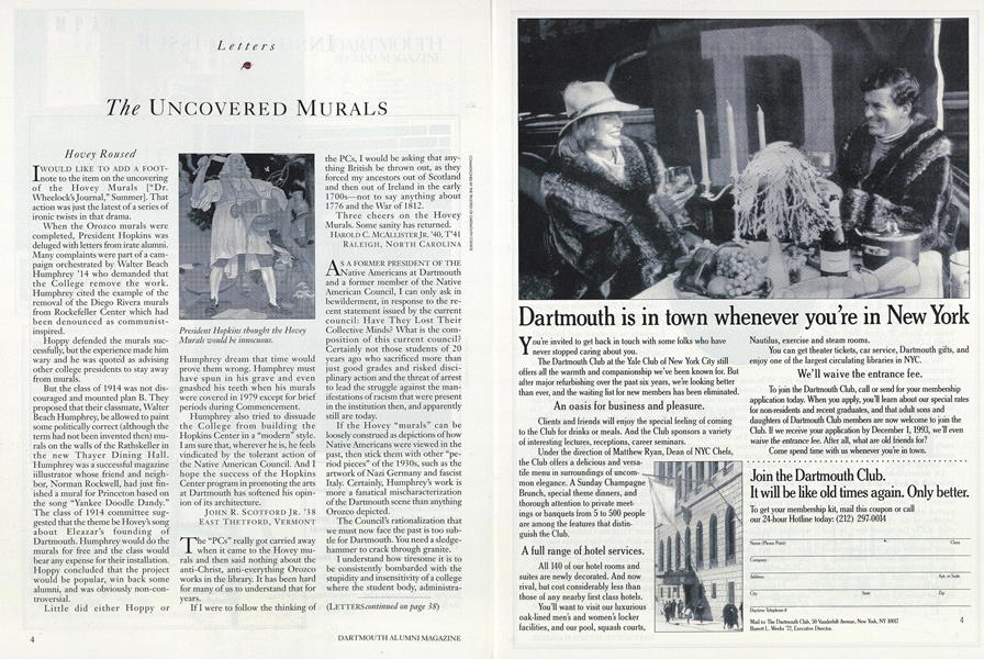 The Uncovered Murals