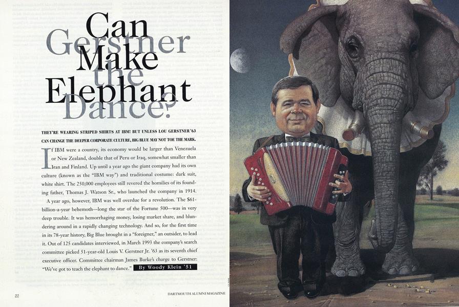 Can Gerstner Make the Elephant Dance?