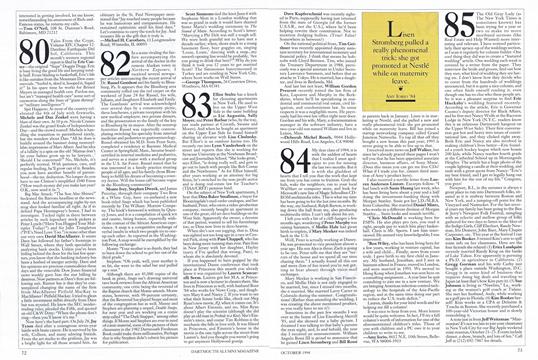 1982, Page: 72 - OCTOBER 1994 | Dartmouth Alumni Magazine