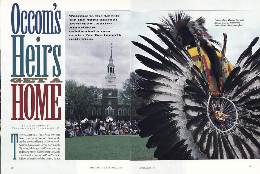 Occom’s Heirs Get a Home | Dartmouth Alumni Magazine | September 1995