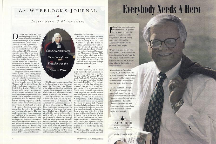 Dr. Wheelock's Journal