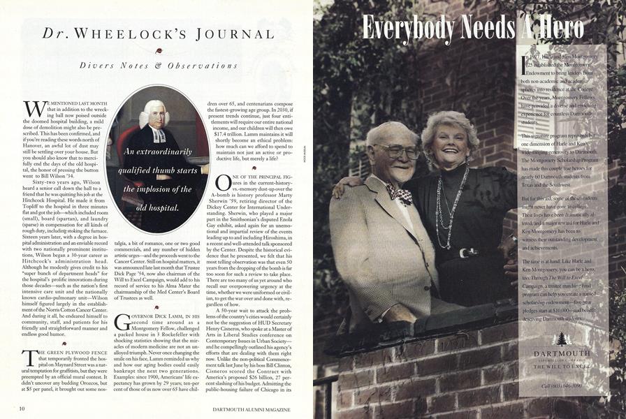 Dr. Wheelock's Journal