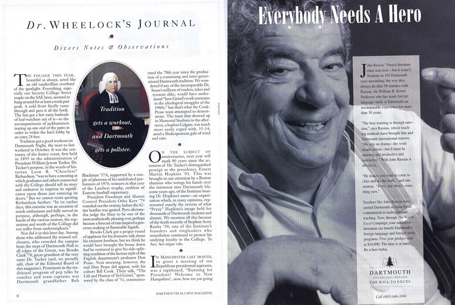 Dr. Wheelock's Journal