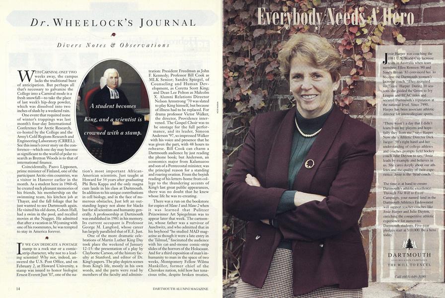 Dr. Wheelock's Journal