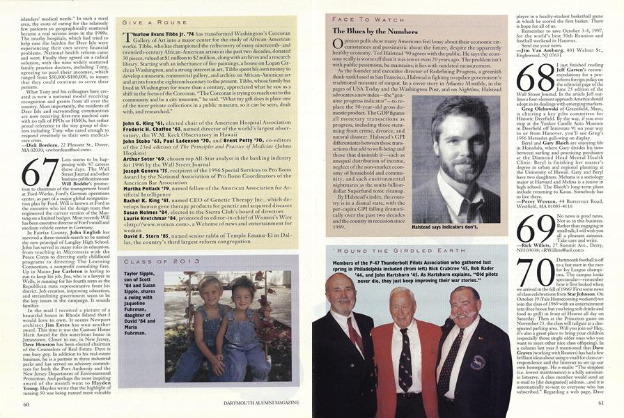 Face to watch dartmouth alumni magazine october 1996