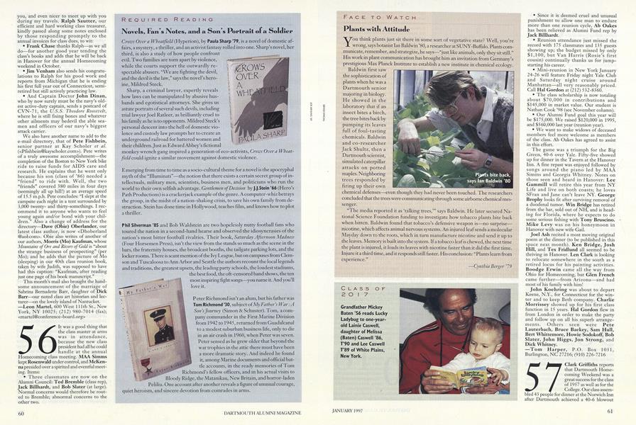 Novels. Fan's Notes, and a Son's Portrait of a Soldier