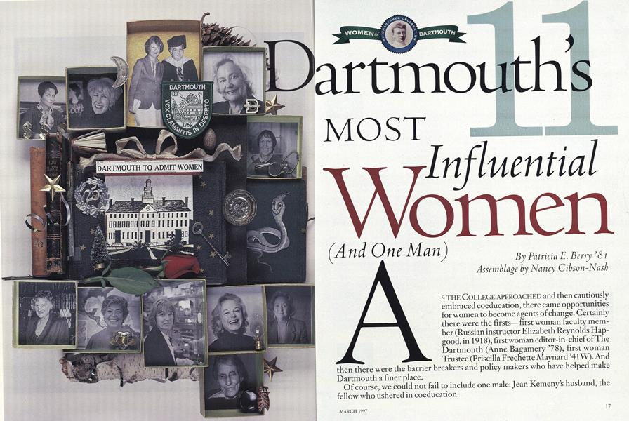 Dartmouth's Most Influential Women Influential Women