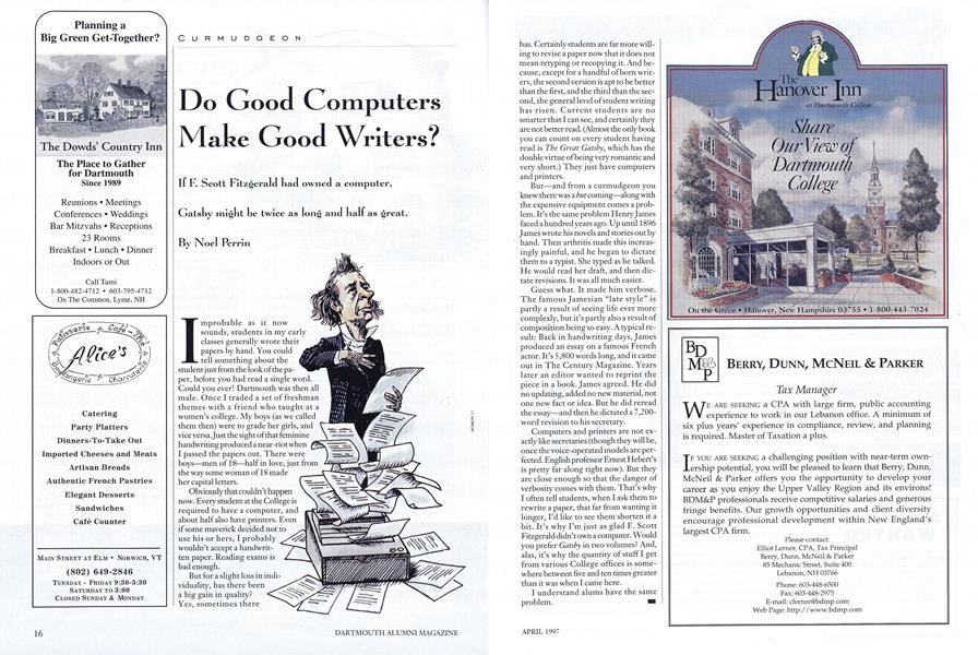 Do Good Computers Make Good Writers?