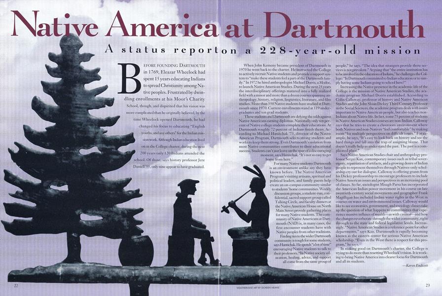 Native America at Dartmouth