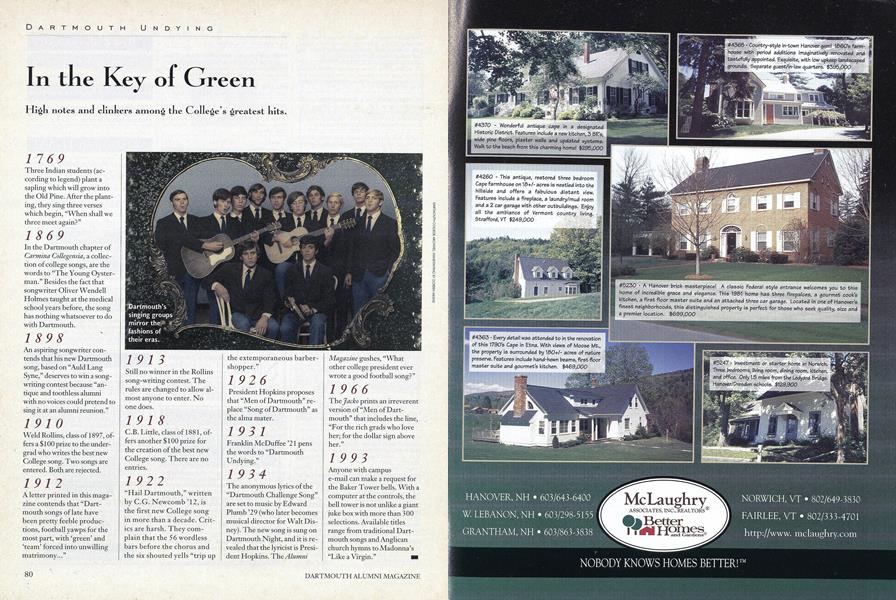 In the Key of Green