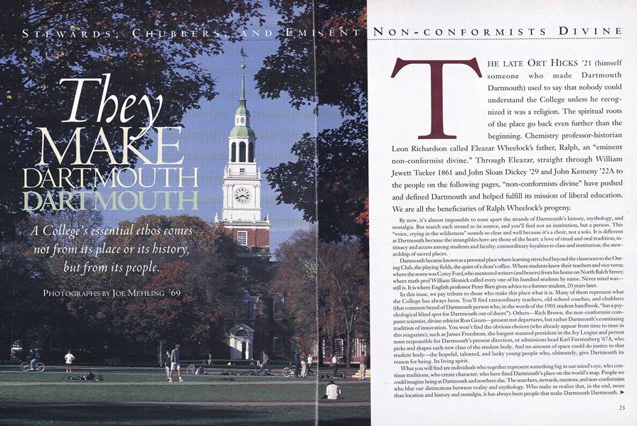 They Make Dartmouth Dartmouth