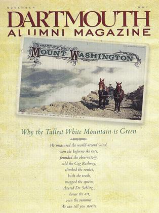 NOVEMBER 1997 | Dartmouth Alumni Magazine