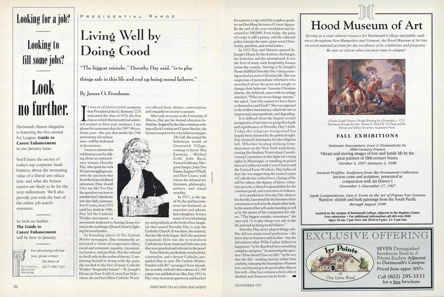 Living Well by Doing Good