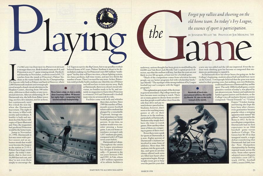 Playing the Game