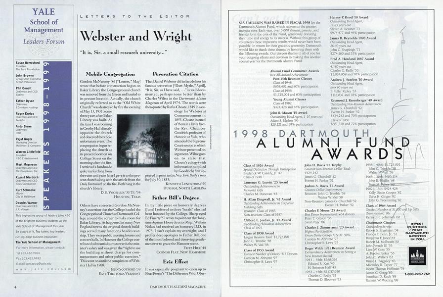 Webster and Wright