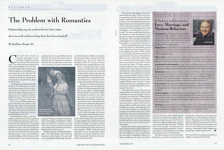 The Problem with Romantics