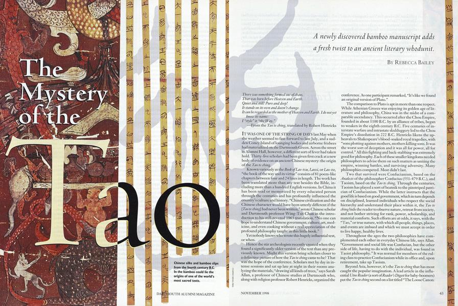 The Mystery of the Tao