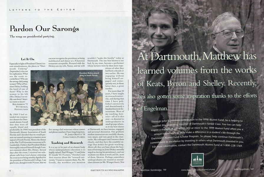 Pardon Our Sarongs