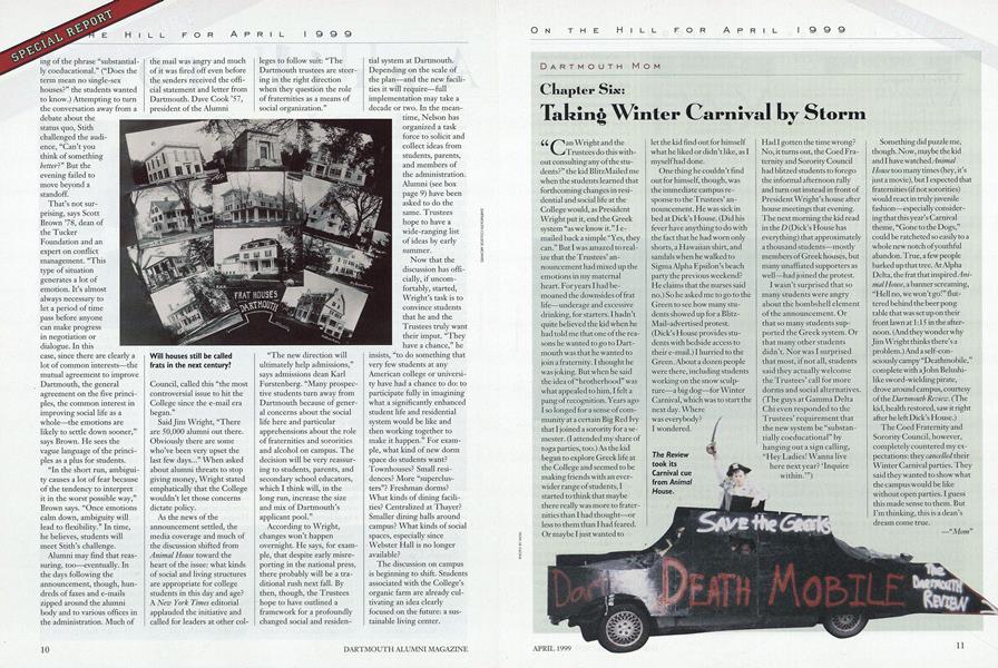 Chapter Six: Taking Winter Carnival by Storm
