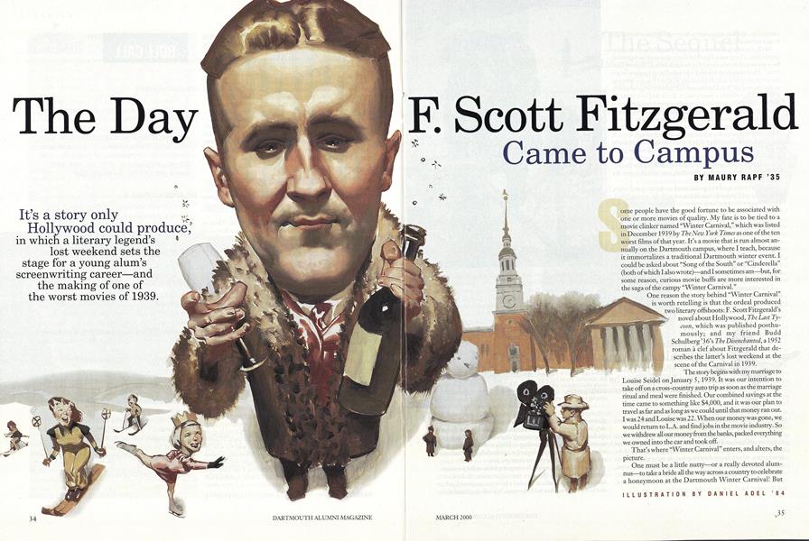 The Day F. Scott Fitzgerald Came to Campus