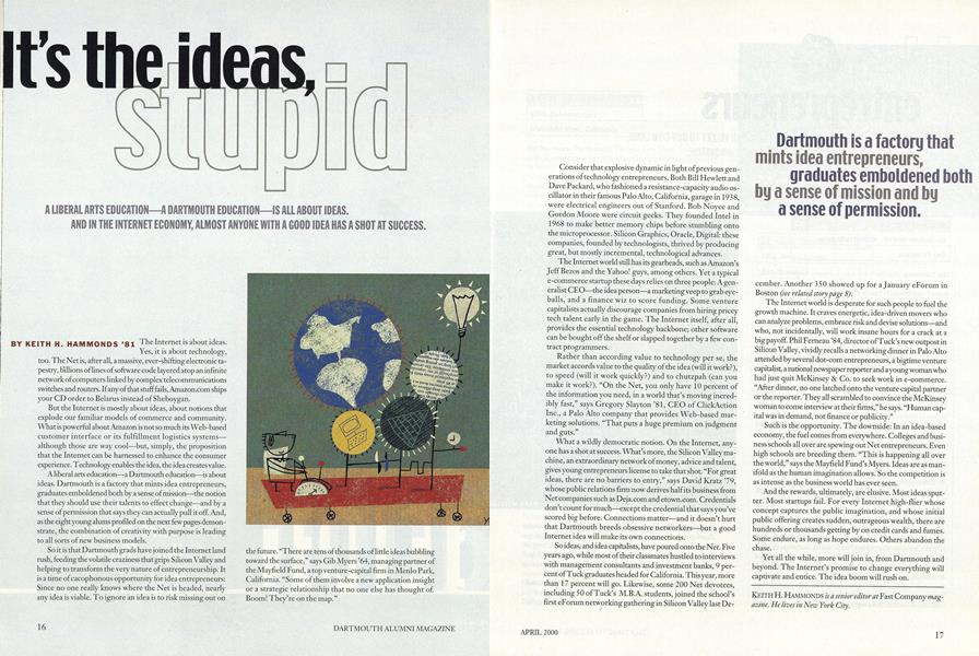 It’s the Ideas, Stupid