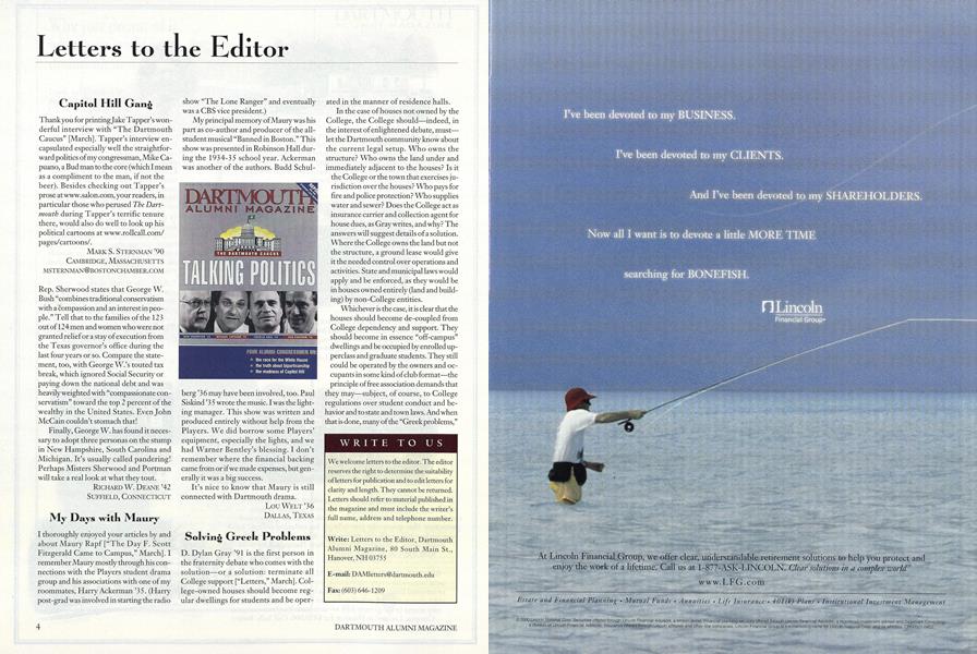 Letters to the Editor
