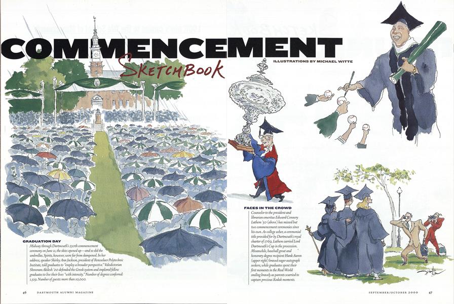 Commencement and Reunions: A Sketchbook
