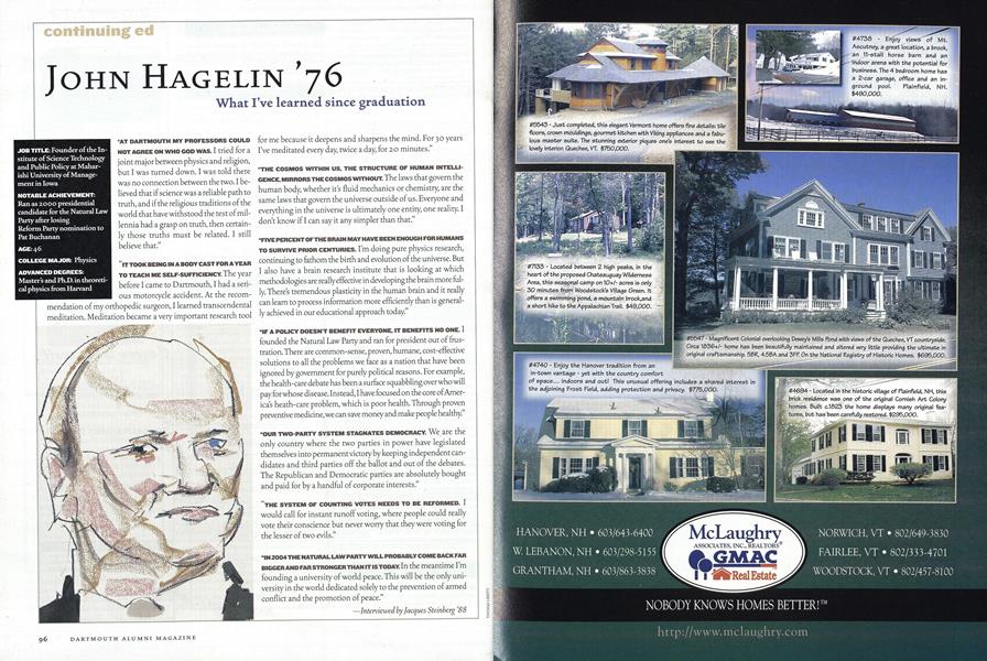 John Hagelin ’76