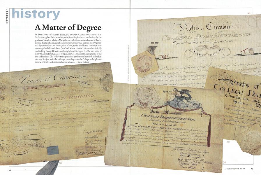A Matter of Degree
