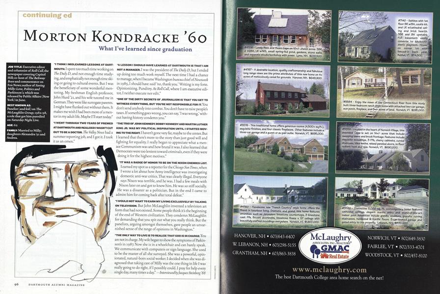 Morton Kondracke ’60