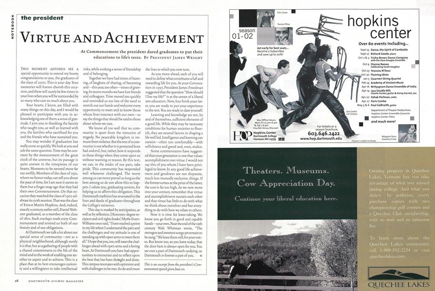 Virtue and Achievement