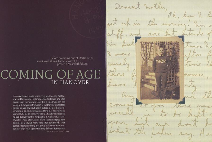 Coming of Age in Hanover