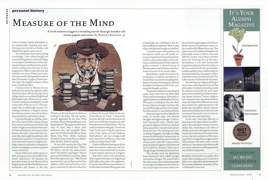 Measure of the Mind