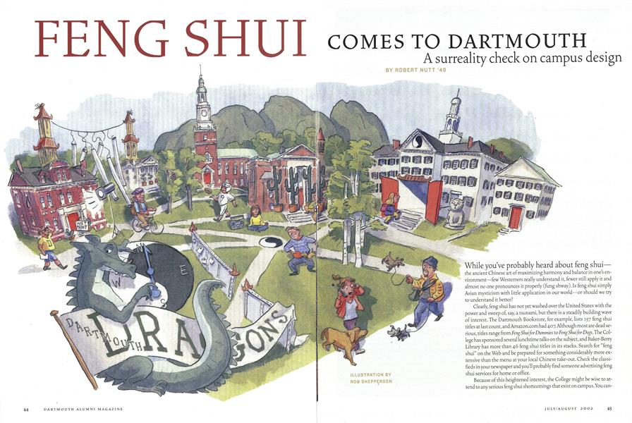 FENG SHUI COMES TO DARTMOUTH