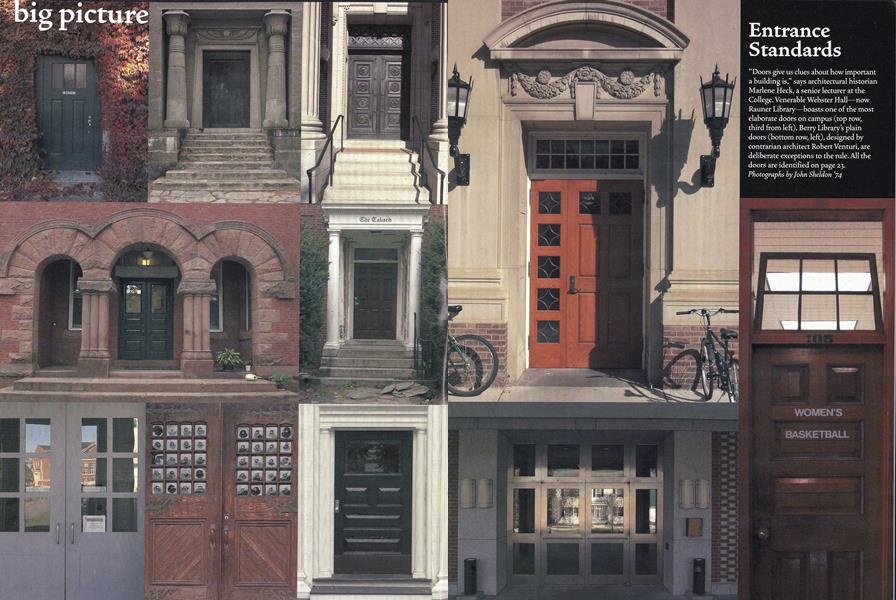 Big Picture: Entrance Standards