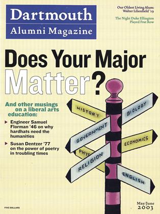 May/June 2003 | Dartmouth Alumni Magazine