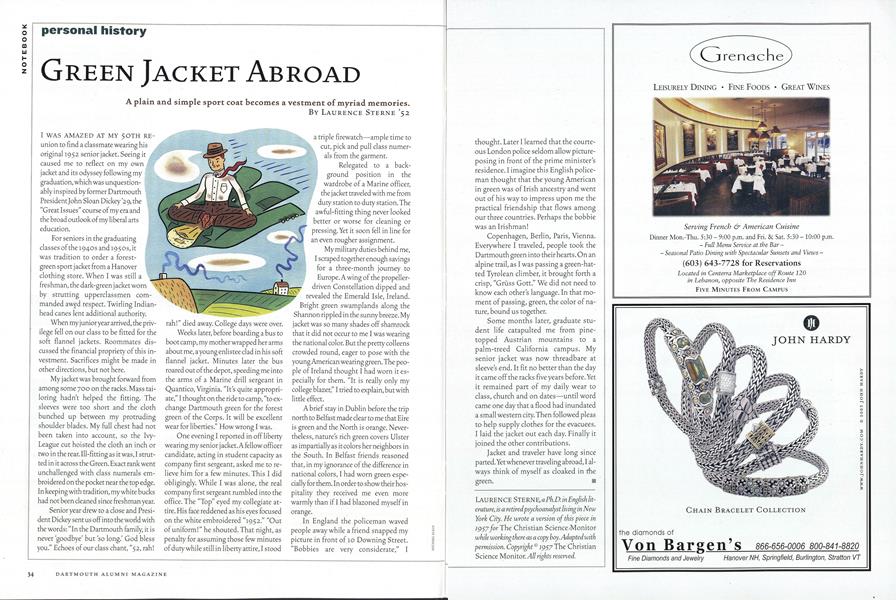 Green Jacket Abroad