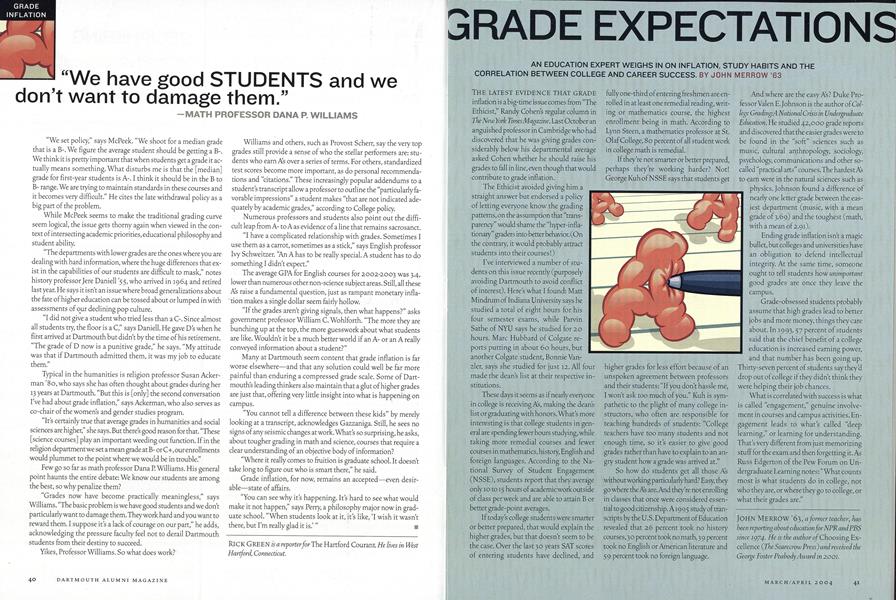 GRADE EXPECTATIONS