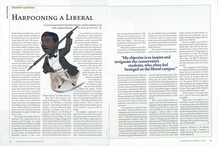 Harpooning a Liberal