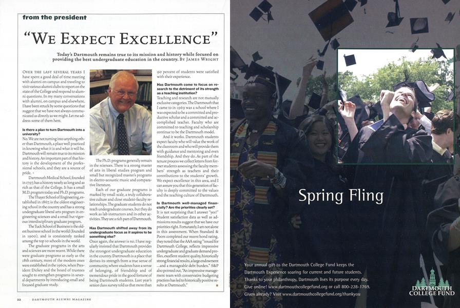 "We Expect Excellence"