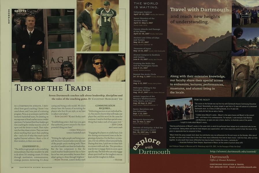 Tips of the Trade